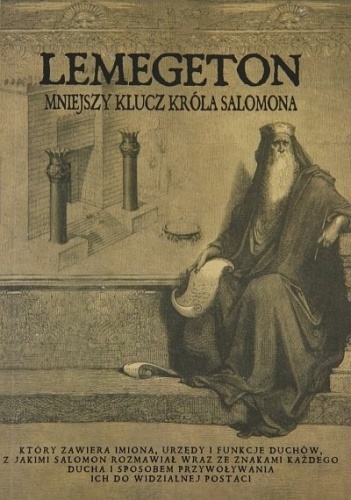 Okładka:  autor nieznany - Lemegeton, Mniejszy Klucz Króla Salomona