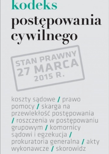 Okładka: Anna Prus - Kodeks postępowania cywilnego
