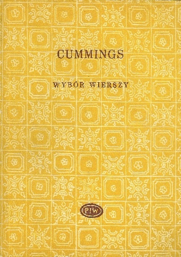 Okładka: Edward Estlin Cummings - Wybór wierszy