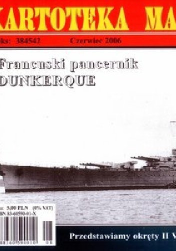 Okładka: Michał Kopacz - Francuski pancernik Dunkerque