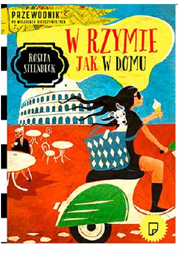 Okładka: Rosita Steenbeek - W Rzymie jak w domu