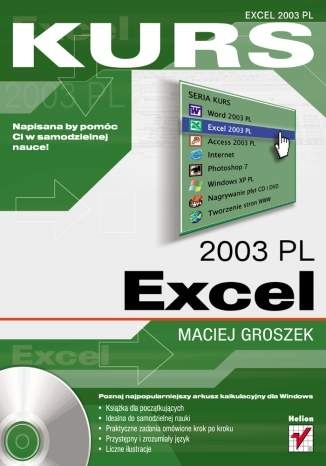Okładka: Maciej Groszek - Excel 2003 PL