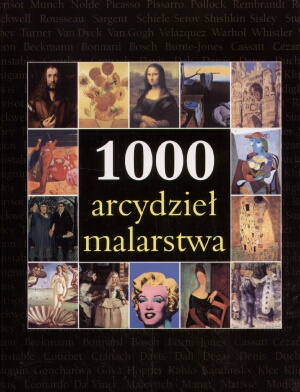 Okładka: Joseph Manca - 1000 arcydzieł malarstwa