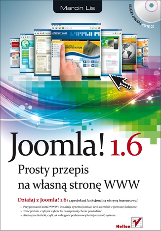 Okładka: Marcin Lis - Joomla! 1.6. Prosty przepis na własną stronę WWW