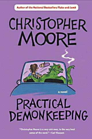 Okładka: Christopher Moore - Practical Demonkeeping