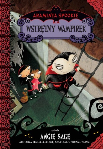 Okładka: Angie Sage - Wstrętny wampirek