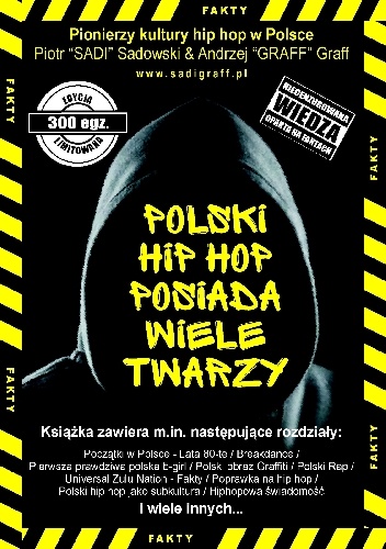 Okładka: Piotr Sadowski - Polski Hip Hop posiada wiele twarzy