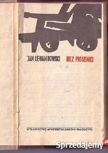 Okładka: Jan Lewandowski - Bez piosenki