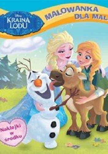 Okładka:  praca zbiorowa - Kraina Lodu. Malowanka dla malucha