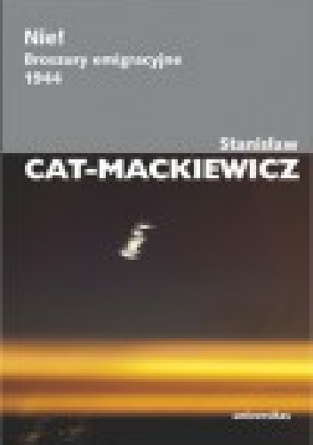 Okładka: Stanisław Mackiewicz - Nie! Broszury emigracyjne 1944
