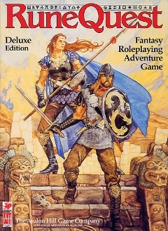 Okładka: Greg Stafford - RuneQuest Deluxe Edition