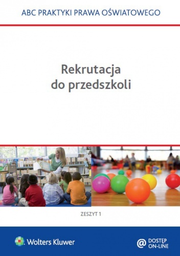 Okładka: Lidia Marciniak - Rekrutacja do przedszkoli. Zeszyt 1