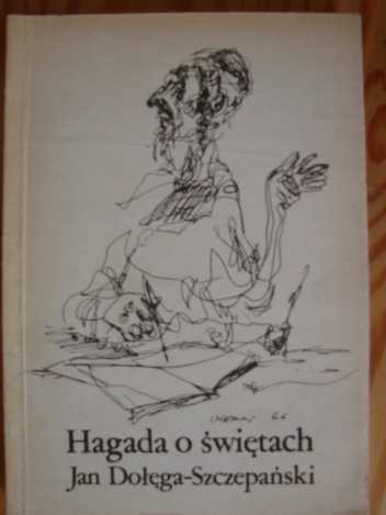 Okładka: Jan Dołęga–Szczepański - Hagada o Świętach