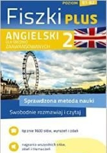 Okładka:  praca zbiorowa - Angielski Fiszki PLUS dla średnio zawansowanych 2