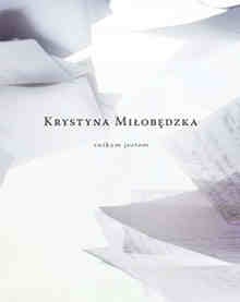 Okładka: Krystyna Miłobędzka - znikam jestem
