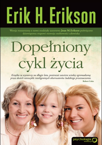 Okładka: Erik H. Erikson - Dopełniony cykl życia