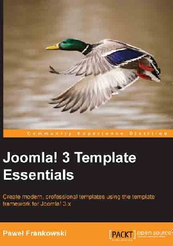 Okładka: Paweł Frankowski - Joomla! 3 Template Essentials