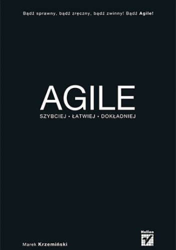 Okładka: Marek Krzemiński - Agile. Szybciej, łatwiej, dokładniej