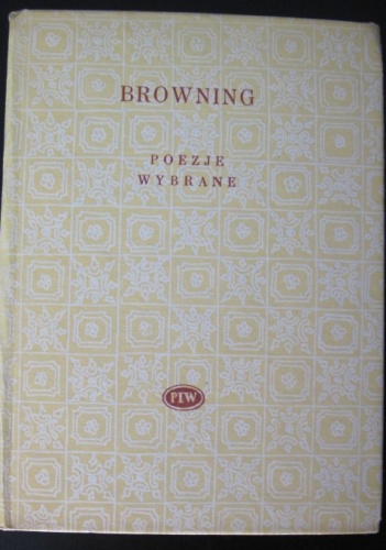 Okładka: Robert Browning - Poezje wybrane