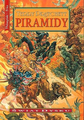 Okładka: Terry Pratchett - Piramidy