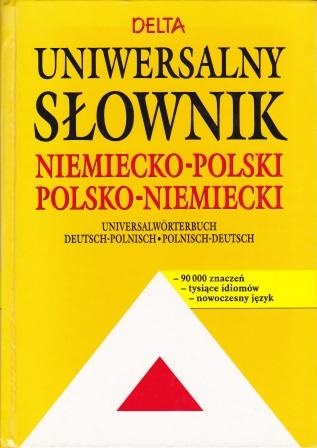 Okładka: Michał Misiorny - Uniwersalny słownik niemiecko-polski, polsko-niemiecki