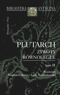 Okładka:  Plutarch - Żywoty równoległe. Tom 2