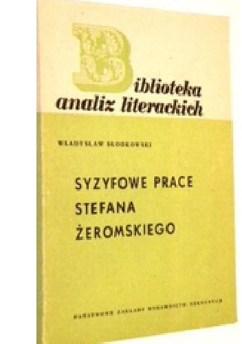 Okładka: Władysław Słodkowski - "Syzyfowe prace" Stefana Żeromskiego