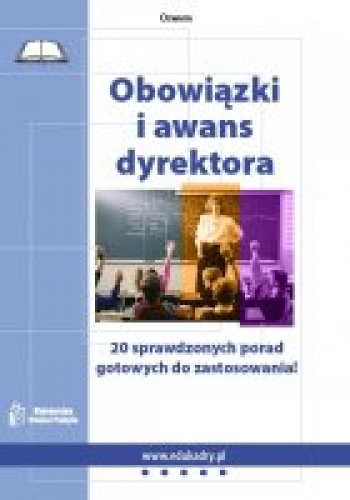 Okładka: Elżbieta Wysokińska - Obowiązki i awans dyrektora