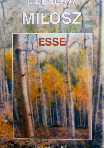 Okładka: Czesław Miłosz - Esse