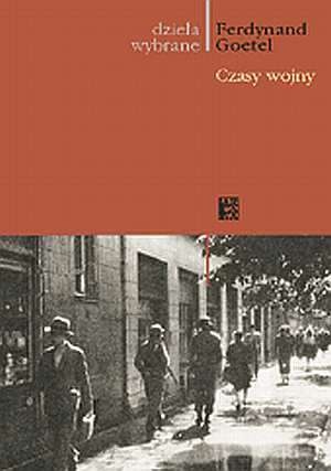 Okładka: Ferdynand Goetel - Czasy wojny