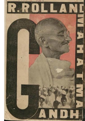 Okładka: Romain Rolland - Mahatma Gandhi. Powieść o proroku Indji