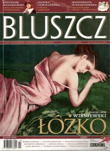 Okładka: Bogusław Wołoszański - Bluszcz, nr 1 / październik 2008