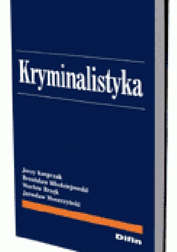 Okładka: Jerzy Kasprzak - Kryminalistyka