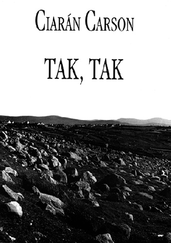 Okładka: Ciarán Carson - Tak, Tak