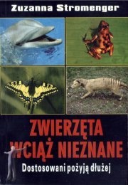 Okładka: Zuzanna Stromenger - Zwierzęta wciąż nieznane