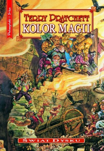 Okładka: Terry Pratchett - Kolor magii