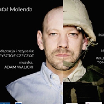 Okładka: Rafał Molenda - Błękitna pustynia