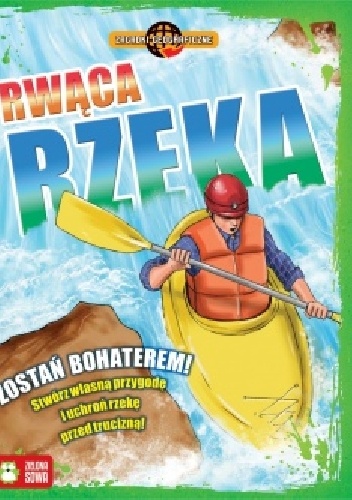 Okładka: John Townsend - Zagadki geograficzne. Rwąca rzeka.