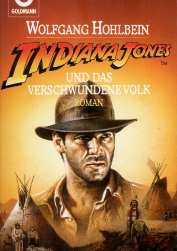 Okładka: Wolfgang Hohlbein - Indiana Jones und das verschwundene Volk