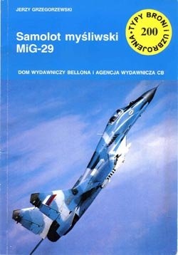 Okładka: Jerzy Grzegorzewski - Samolot myśliwski MiG-29