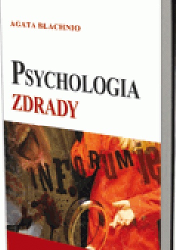 Okładka: Agata Błachnio - Psychologia zdrady