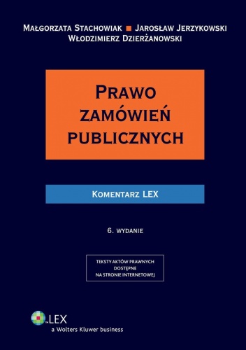Okładka: Małgorzata Stachowiak - Prawo zamówień publicznych. Komentarz