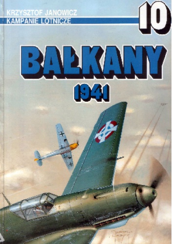 Okładka: Krzysztof Janowicz - Bałkany 1941