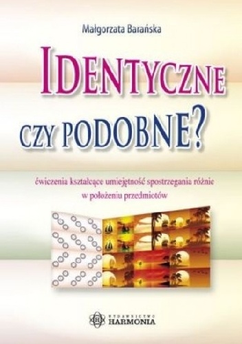 Okładka: Małgorzata Barańska - Identyczne czy podobne?