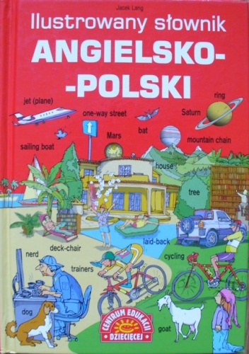 Okładka: Jacek Lang - Ilustrowany słownik angielsko-polski