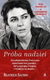 Okładka: Béatrice Saubin - Próba nadziei
