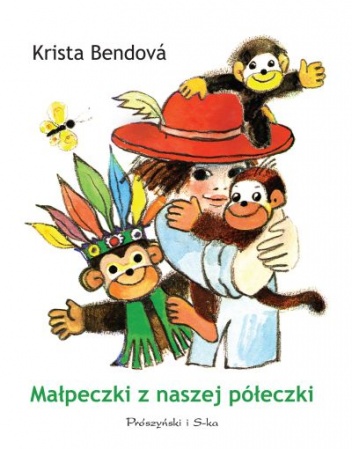 Okładka: Krista Bendová - Małpeczki z naszej półeczki