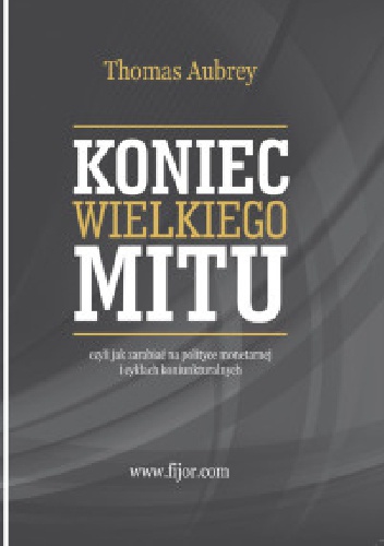 Okładka: Thomas Aubrey - Koniec wielkiego mitu