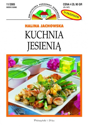 Okładka: Halina Jachowska - Kuchnia jesienią