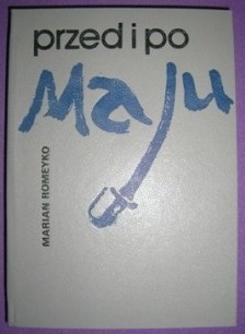 Okładka: Marian Romeyko - Przed i po Maju